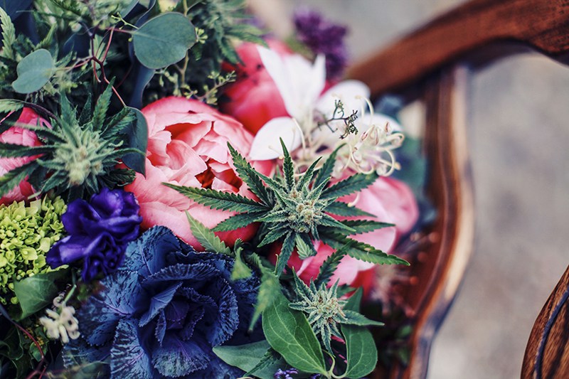 Doesn’t have to be Valentine’s Day… Pretty Green Bud says surprise her with a Marijuana Bouquet